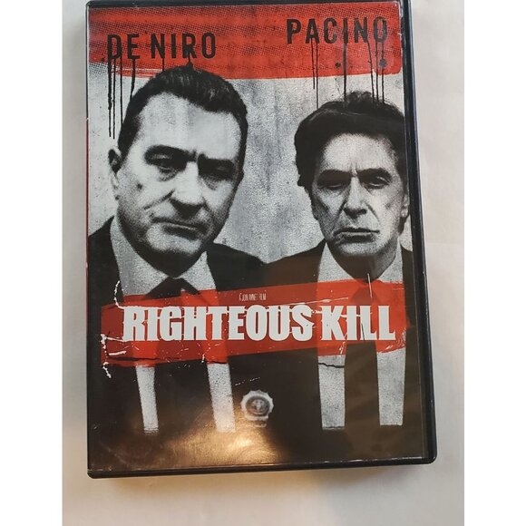 Righteous Kill DVD 2008 - Robert De Niro Al Pacino - Picture 1 of 6